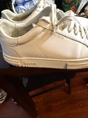 Axel Arigato White Leather Low-Top Sneakers for Men made in Portugal